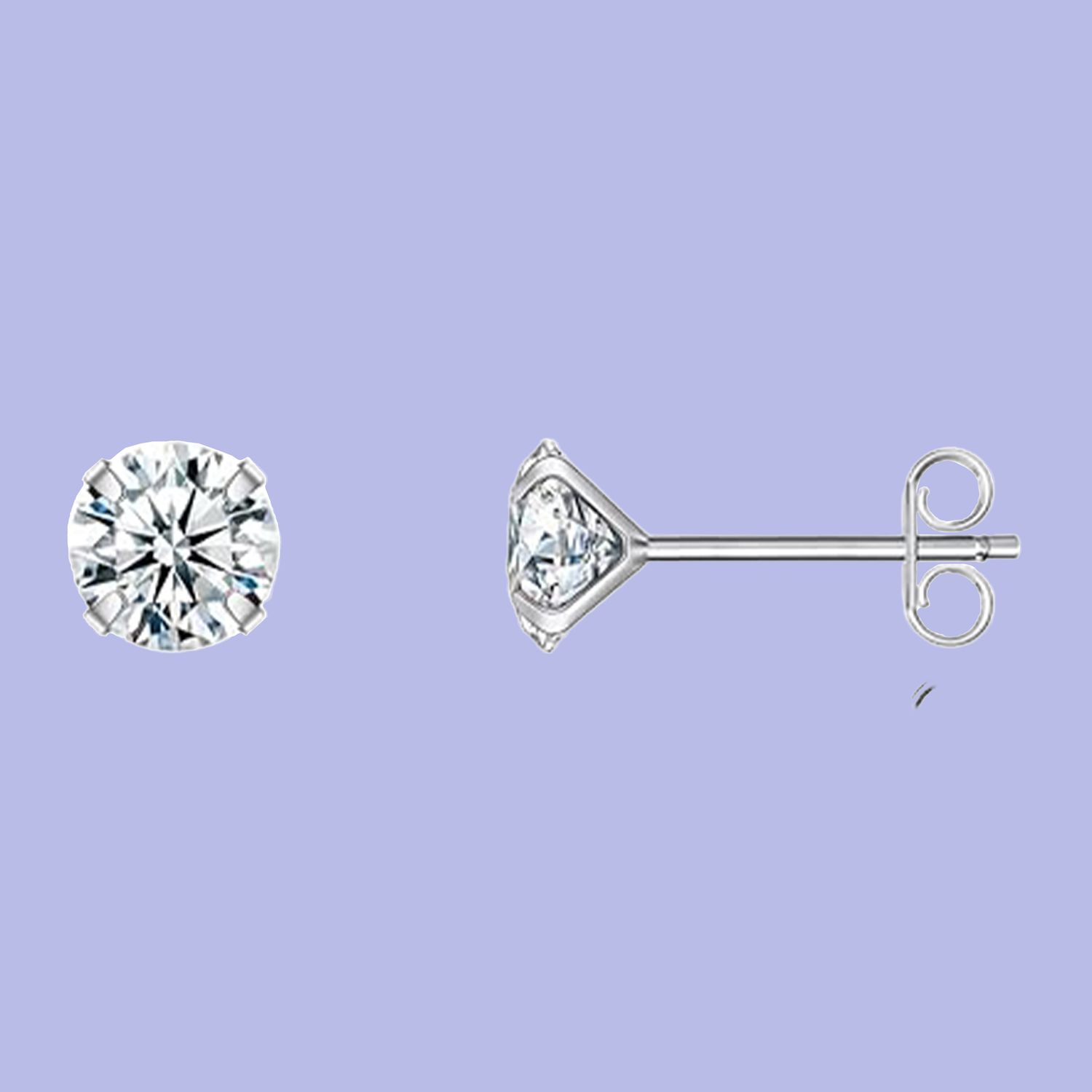 I Tried These Cubic Zirconia Stud Earrings, and They Look Merely Like Precise Diamonds